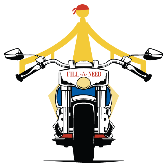 | Fill-A-Need Foundation bike logo